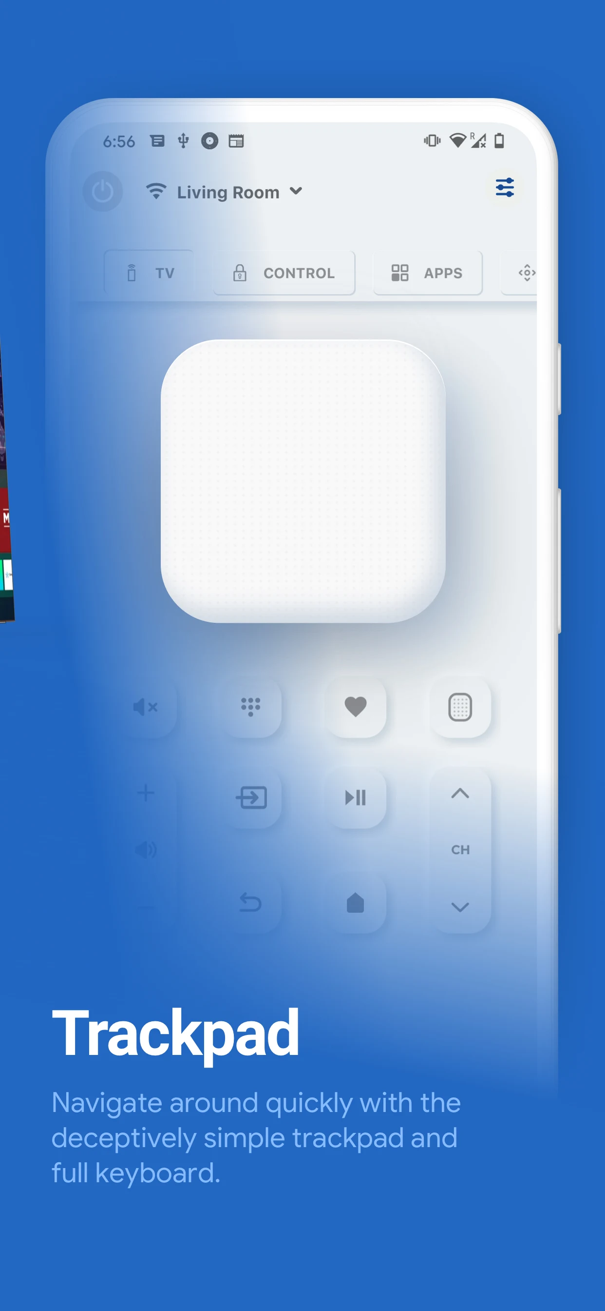 Samsung Smart TV Remote screenshot