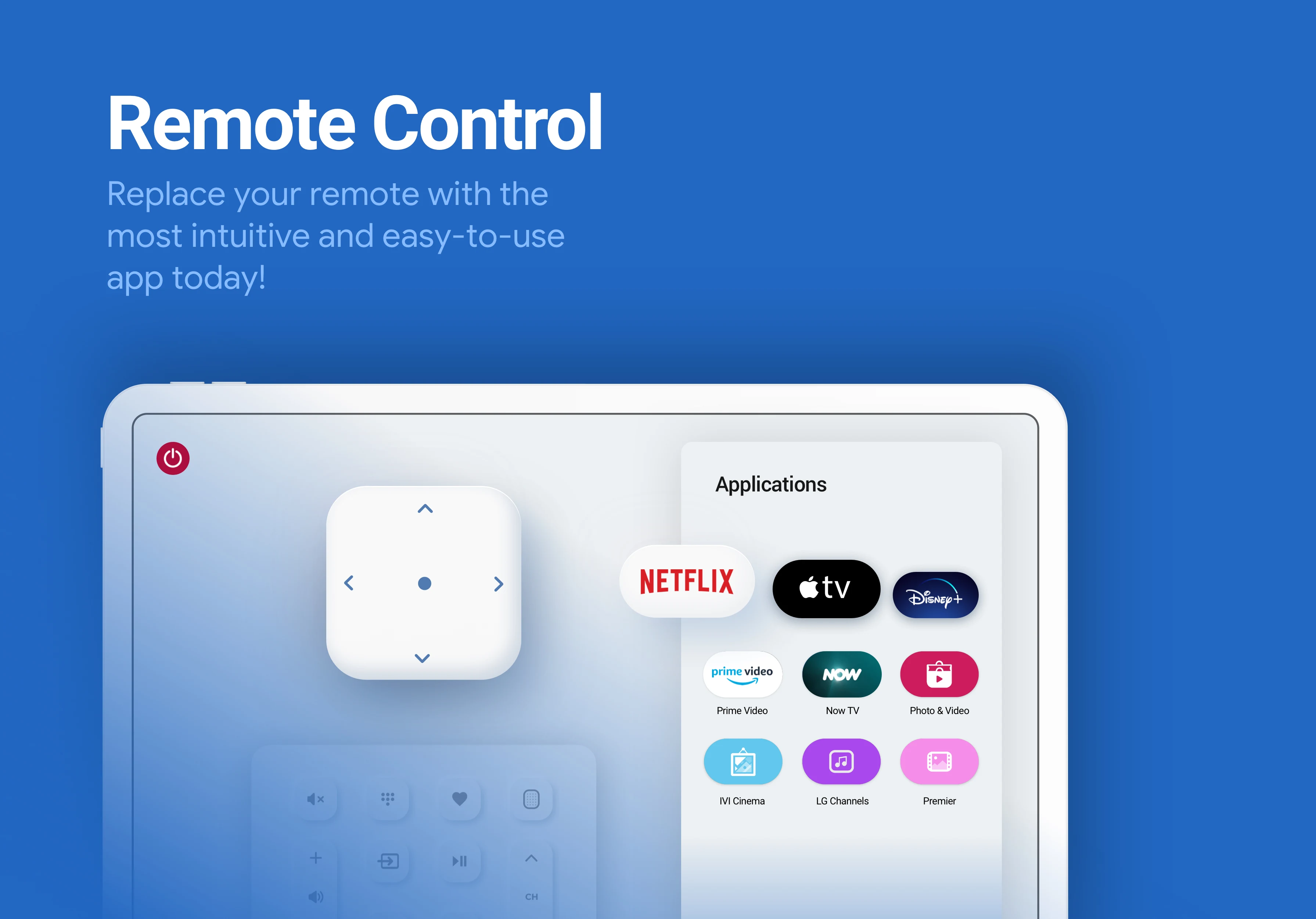 Samsung Smart TV Remote screenshot