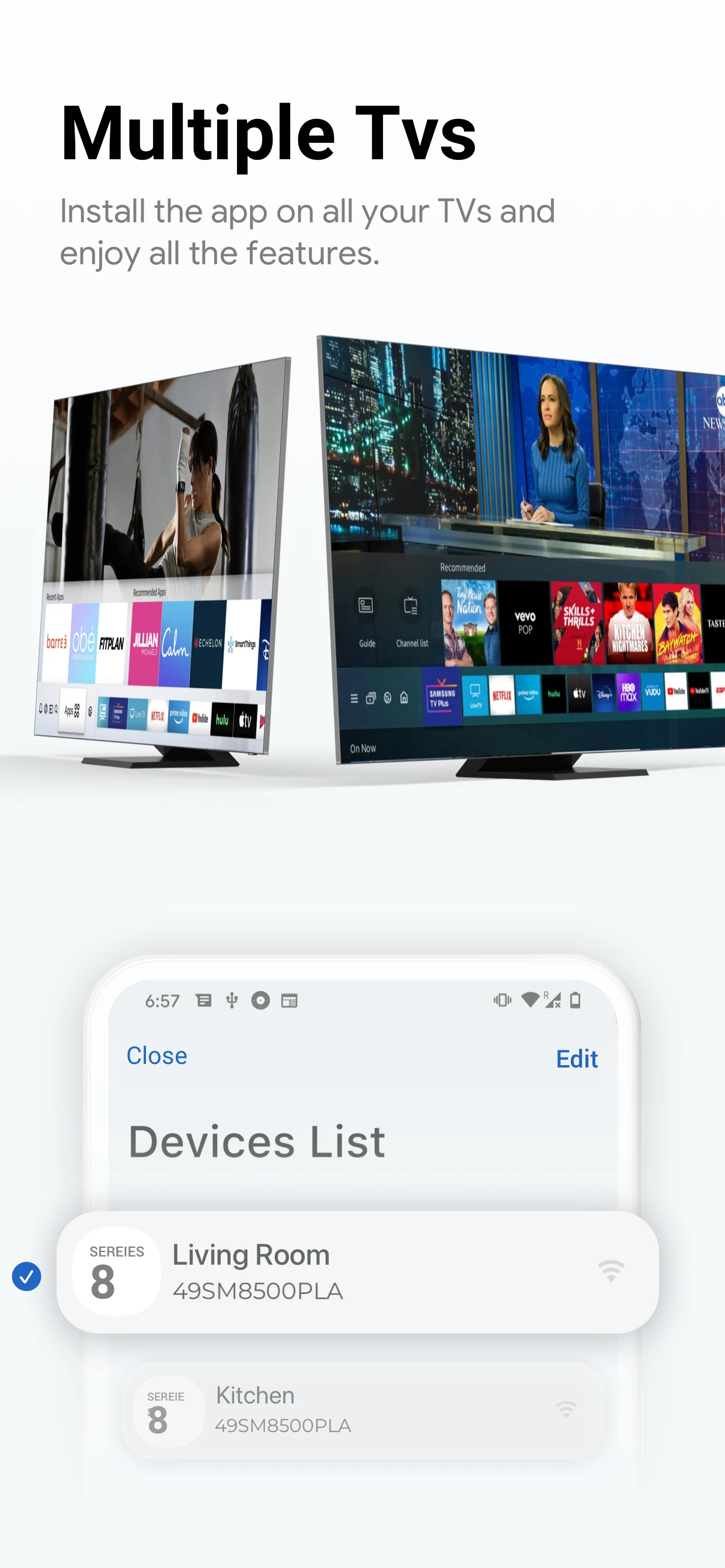 Samsung Smart TV Remote screenshot